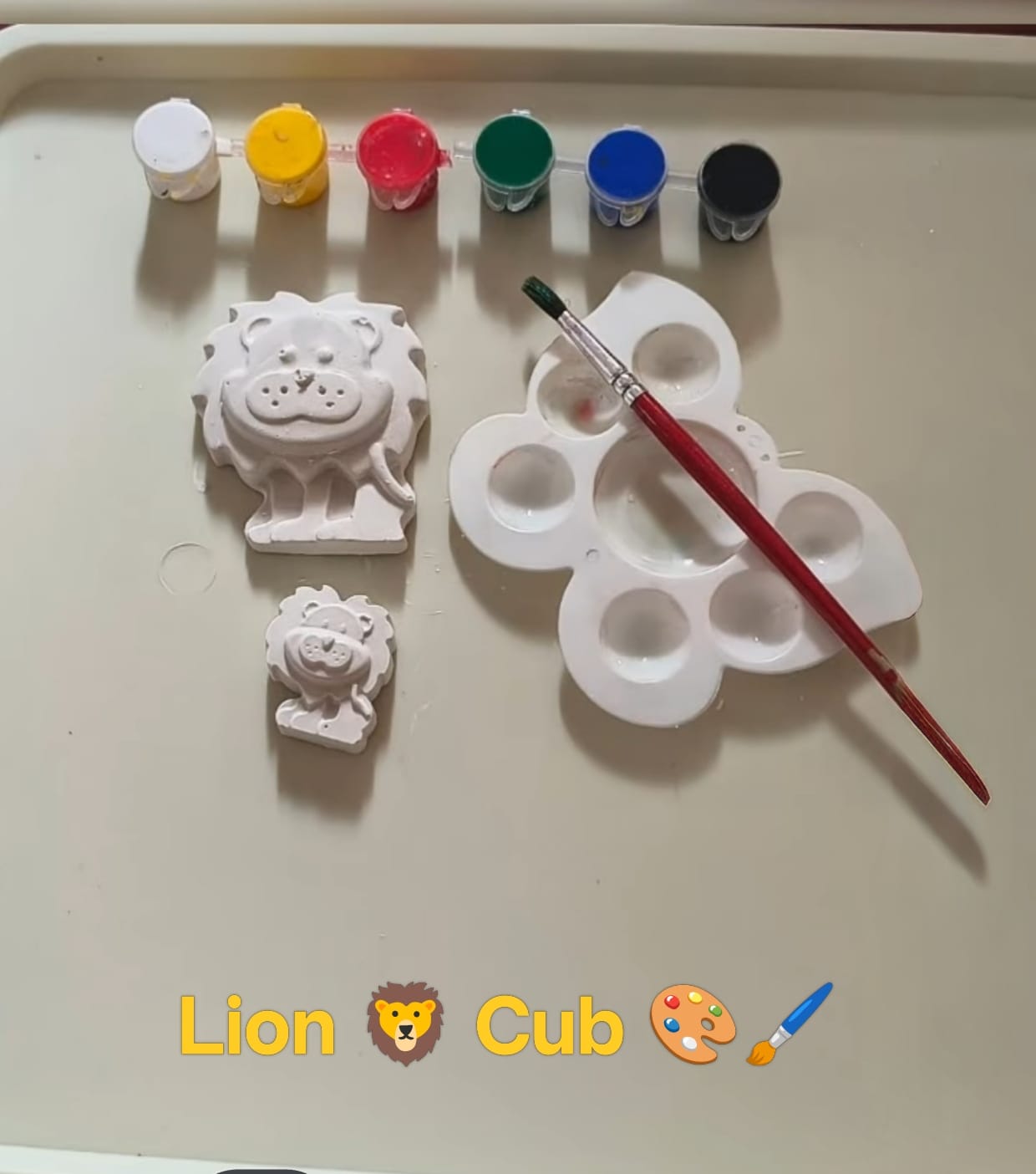 Lion and Cub DIY